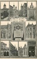 Synagoge WIEN - Die 10 Wiener Tempel I-II Synagogue - Judaika