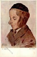 Judaika Maly Rabin Sign. Debicki, St. Künstlerkarte I-II Judaisme - Judaisme