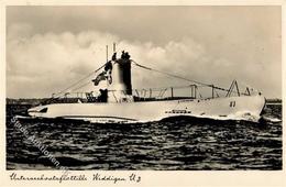 U-Boot WK II Unterseebootsflottille Weddigen U 3 Foto AK I-II - Altri & Non Classificati