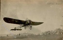 Flugzeug Vor 1945 Bern (3000) Schweiz Binder, Oskar Foto AK 1913 I-II (Reißnagelloch) Aviation - Sonstige & Ohne Zuordnung