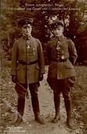 Sanke, Pilot Nr. 401 Cossel V. Oberleutnant U. Windisch Vizefeldwebel Foto AK I - Oorlog 1914-18