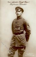 Sanke, Pilot Nr. 407 Zander Hauptmann Foto AK I - War 1914-18