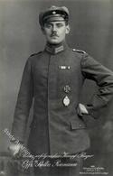 Sanke, Pilot Nr. 429 Reimann Offz. Stellvertreter Foto AK I - Guerra 1914-18