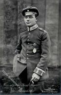 Sanke, Pilot Nr. 449 Manschoff Vizefeldwebel Foto AK I - Guerra 1914-18