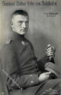 Sanke, Pilot Nr. 526 Richthofen Frhr. V. Lothar Leutnant Foto AK I - Weltkrieg 1914-18