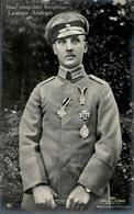 Sanke, Pilot Nr. 565 Anslinger Leutnant Foto AK I - War 1914-18