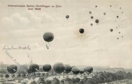 KÖLN - INT. BALLON-WETTFLIEGEN Cöln Juni 1909 I - Guerra 1914-18