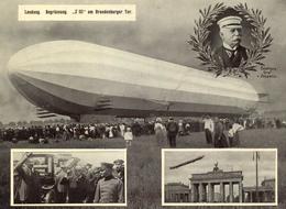 Zeppelin Z III. Berlin (1000) Riesen Ansichtskarte I-II Dirigeable - Aeronaves
