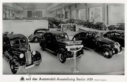 Automobilausstellung Berlin (1000) Ambi Budd Ganzstahl Karosserie WK II Foto AK I-II - Sonstige & Ohne Zuordnung