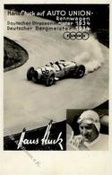 Oldtimer Hans Stuck Rennfahrer Auto Union I-II - Altri & Non Classificati