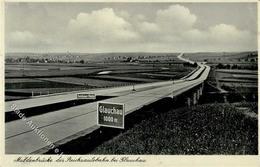 REICHSAUTOBAHN - Muldenbrücke Der Reichsautobahn Bei GLAUCHAU I-II - Other & Unclassified