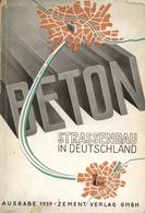 REICHSAUTOBAHN - STRASSENBAU In DEUTSCHLAND - 11seitiges Heft Mit Vielen!! Abbildungen - Etliche Von Der Reichsautobahn  - Other & Unclassified