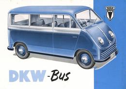 Auto Oldtimer DKW Bus Und Kombi Lot Mit 2 Broschüren II - Autres & Non Classés