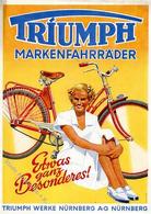 Fahrrad Triumpf Markenfahrräder Werbe AK I-II Cycles - Eisenbahnen
