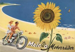 Motorrad Oldtimer Maico Prospekt I-II - Motos