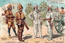 Kolonien Deutsch-Ostafrika Kaiserl. Schutztruppen Für Ost-Afrika Uniformen I-II Colonies - Afrique