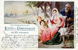 Kolonien PALÄSTINA - Weihnachts-Litho Mit S-o BETLEEM 24.12.99 I Colonies - Ohne Zuordnung