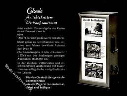 AK - Geschichte Cekade Ansichtskarten Verkaufsautomat Foto AK I-II - History