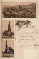 Vorläufer Freiburg (7800) 1890 I-II (fleckig) - Non Classificati