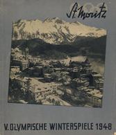 Olympiade Winterspiele Buch St. Moritz 1948 Willy, Max H. Universitätsdruckerei Poppen & Ortmann 60 Seiten Viele Abbildu - Olympic Games