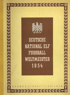 Sammelbild-Album Deutsche National Elf Fußball Weltmeister 1954 Kosmos Zigarettenbilder Kompl. II - Voetbal
