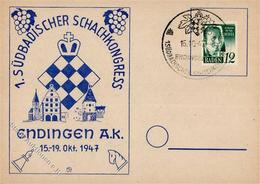 Schach Endingen (7833) 1. Südbadischer Schachkongress I-II - Schach