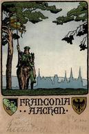 Studentika Aachen (5100) Franconia 1912 I-II - Sin Clasificación