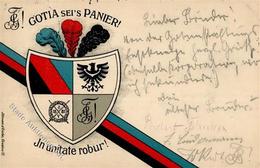 Studentika Breslau Gotia Sei's Panier 1913 I-II - Unclassified