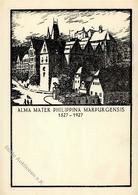 Studentika MARBURG,Lahn - 400 Jähr Jubiläum 1927 I-II - Unclassified