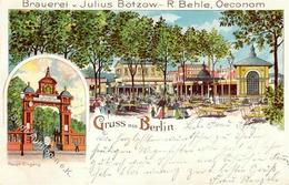 Berlin (1000) Brauerei Julius Bötzow Gasthaus  Behle  1903 I-II - Cameroon