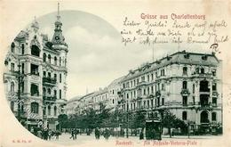 Charlottenburg (1000) Rankestrasse Straßenbahn 1900 I-II - Kamerun