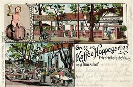 Friedrichsfelde (1000) Gasthaus Cafe Hoppegarten A. Bausdorf  1908 I-II (Ecken Abgestoßen) - Cameroun