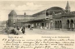 Kreuzberg (1000) Bahnhof An Der Oberbaumbrücke  1902 I-II - Kamerun