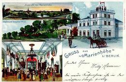 Tempelhof (1000) Gasthaus Marienhöhe  1900 I-II - Cameroon