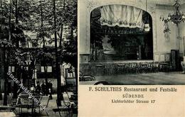 Zehlendorf (1000) Gasthaus Südende F. Schulthe Lichterfelder Str. 17 1911 I-II - Camerun