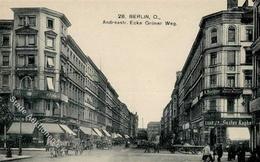 Friedrichshain (O1020) Andreasstraße Grüner Weg Zigarrenhandlung Handlung A. Noeldner I-II - Cameroon