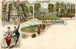 Wandsbeck (2000) Hotel Und Pension Gross Jüthorn Radfahrerbahn  I-II - Camerun