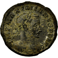 Monnaie, Galère, Follis, 305-306, Trèves, TTB+, Cuivre, RIC:652b - La Tétrarchie (284 à 307)