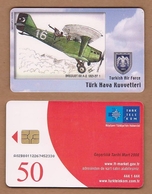 AC - TURK TELECOM PHONECARDS -  BREGUET XIX A - 2 - 1921 - 37 1 CREDITS: 50 DATE: 2005 - Avions