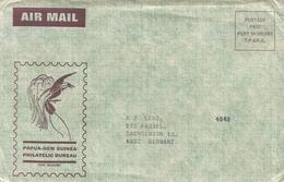 Papua New Guinea 1970 Port Moresby Unfranked Postage Paid Bird Of Paradise Cover - Papouasie-Nouvelle-Guinée