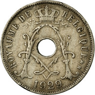 Monnaie, Belgique, 25 Centimes, 1929, TB, Copper-nickel, KM:68.1 - 25 Cents