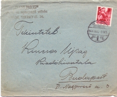 Magyar Posta  Danubios 1944   (DICE180142) - World War 2 Letters