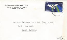 South Africa 1966 Barkly Bird Domestic Cover - Lettres & Documents