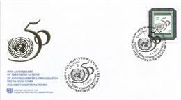 United Nations Vienna 1995 Anniversary FDC Cover - FDC