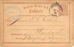 P1 Wilhelm Schwenke Chemnitz 1875 - Cartoline