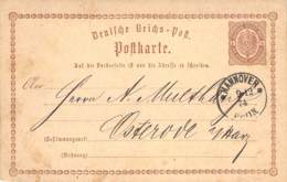 P1 Hannover 1874 - Interi Postali