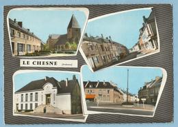 F0207  CP  LE CHESNE  (Ardennes)   4 Vues   ++++++++++++++ - Le Chesne