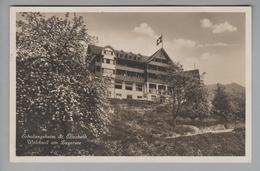 AK CH ZG Walchwil Erholungsheim St.Elisabeth 1931-08-31 Kirschblüte Foto E.Grau #1931 - Walchwil