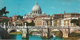 Roma (Lazio) Fiume Tevere E Cupola Di San Pietro, Tevere River And Cupola Of St. Peter - Fiume Tevere