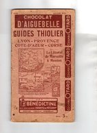 VP13.696 - Guide THIOLIER - LYON - Provence - Cote - D'Azur - Corse - Le Littoral De MARSEILLE à MENTON - 108 Pages - Toeristische Brochures